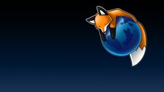Mozilla Firefox Simple Background fox stupid fox Minimalism