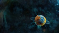 Mozilla Firefox Space World planet