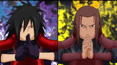 Naruto Shippuuden uchiha madara hashirama senju Anime