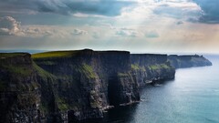 nature cliff coast Sea cliffs of moher Ireland