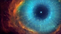 nebula Helix Nebula Space Stars eyes TylerCreatesWorlds galaxy