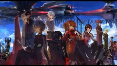 neon genesis evangelion asuka langley soryu ayanami rei Anime