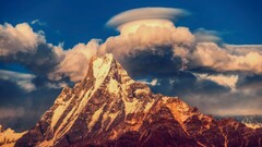 nepal himalayas Mountains nature