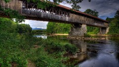 new hampshire Wood Bridge