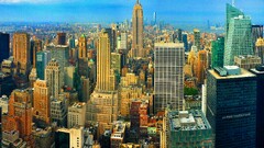 new york city panoramas cityscape