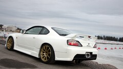 Nissan Nissan Silivia Car white cars vehicle