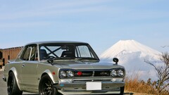 Nissan Nissan Skyline Japan Mountains Car mount fuji vehicle