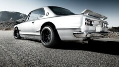 Nissan Nissan Skyline silver cars Car vehicle Nissan Skyline C10