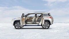 Nissan TeRRA Nissan Car car interior vehicle silver cars