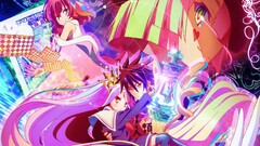 No Game No Life Sora (No Game No Life) Shiro (No Game No Life)