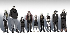 One Piece Anime lineups monkey d luffy Trafalgar Law anime girls