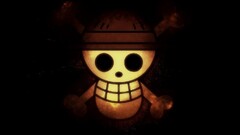 One Piece Jolly Roger straw hat pirates