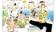 One Piece monkey d luffy nami sanji tony tony chopper Usopp pigs