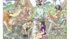 One Piece monkey d luffy Nico Robin Roronoa Zoro sanji brook