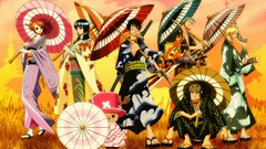 One Piece traditional clothing Anime monkey d luffy nami Usopp