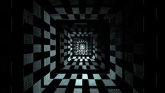 optical illusion square abstract geometry