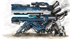 original characters Pixiv-tan anime girls weapon gia Anime