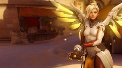 Overwatch video games PC gaming wings