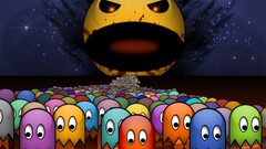 pac-man video games humor drawing video game art retro games