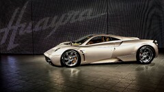 Pagani Huayra Supercars Pagani huayra Car silver cars vehicle