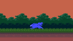 Pixels pixel art Suicune Pokémon