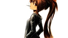 ponytail artwork drawing