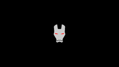 popculture Iron Man marvel comics Simple Background Minimalism