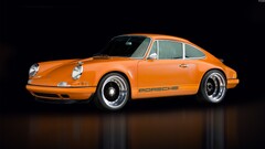 porsche 911 Car stinger Porsche orange cars