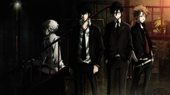 psycho-pass Shinya Kogami Anime anime boys dark tie standing