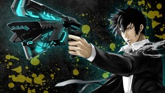 psycho-pass Shinya Kogami Anime anime boys gun weapon aiming