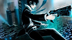 psycho-pass Shinya Kogami Anime anime boys gun weapon