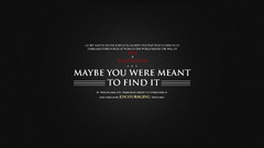 quote J. R. R. Tolkien Gandalf Typography Minimalism