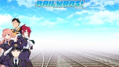 Rail Wars Anime Koumi Haruka Sakurai Aoi Iwaizumi Shou cyan