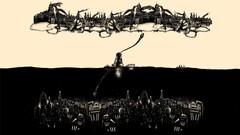 rapture beacon bioshock bioshock infinite monochrome video games