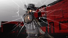 red dead redemption artwork video games john marston