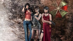Resident Evil claire redfield Jill Valentine Ada Wong