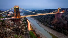 river Bridge Clifton Suspension Bridge England