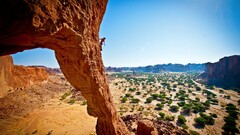 rock climbing Arizona USA climbing landscape desert nature