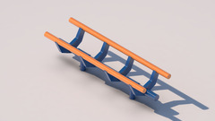 rollercoasters cgi render