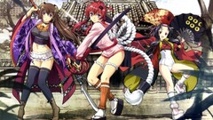 sanada yukimura Yagyuu Juubei Tokugawa Sen anime girls Anime