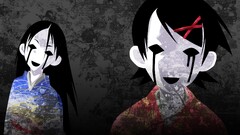 sayonara zetsubou sensei Anime Kafuka Fuura kitsu chiri kimono