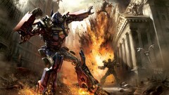 science fiction Transformers optimus prime Megatron