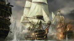 Sea old ship ship artwork video games empire: total war