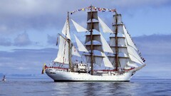 ship Sea rigging (ship) vehicle sailing ship