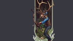 Simple Background team fortress 2 video games Sniper TF2 bow