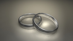 Simple Background wedding ring rings