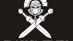 skull iron maiden Music band logo band mascot mascot heavy metal