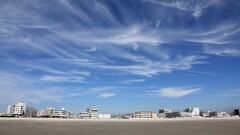 sky cityscape clouds
