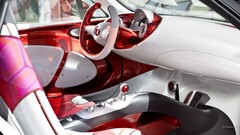 Smart Forstar Car red cars vehicle car interior Smart (Car)