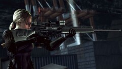 sniper rifle Heckler & Koch PSG1 resident evil 5 Jill Valentine